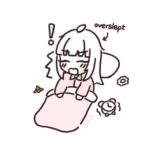 overslept